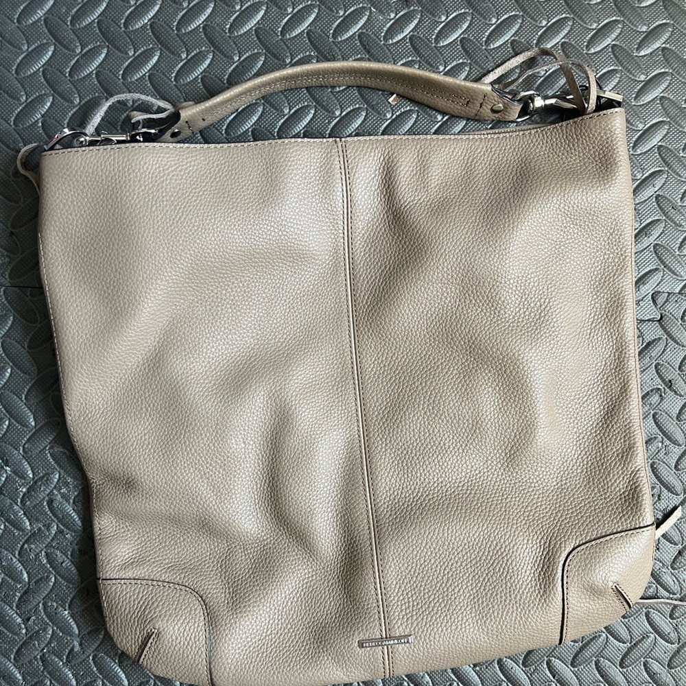 Rebecca Minkoff Slim Reagan Hobo in taupe